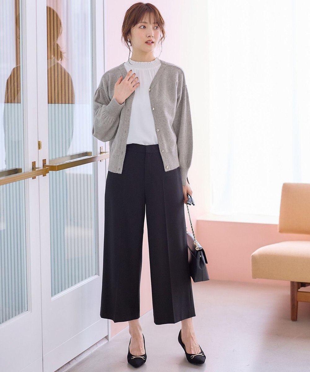 ANY SIS S 【シリーズ累計7万本突破！】サーモ2WAYストレッチ ワイドパンツ 