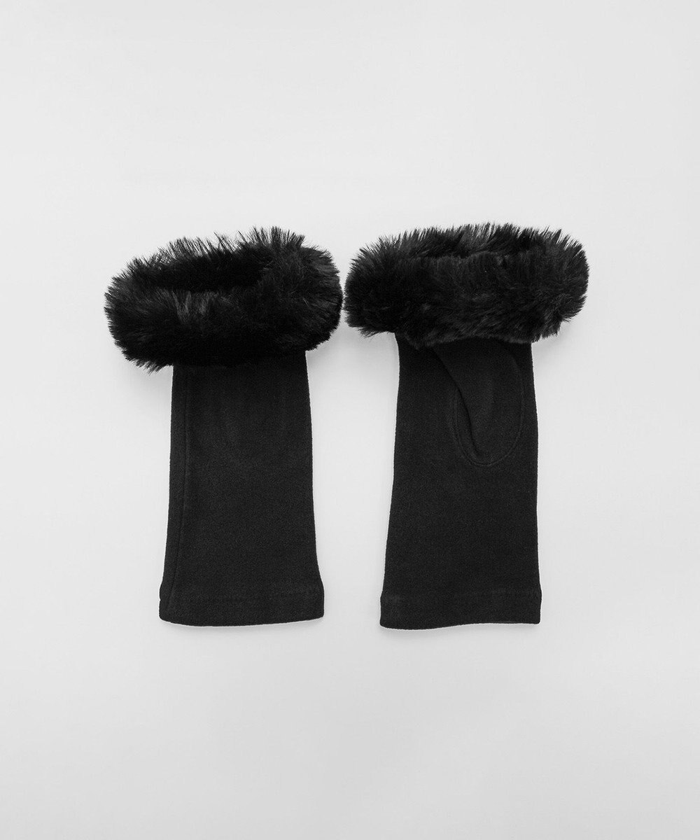 ORuKuBET 【オンワード・クローゼット限定】エコファーフィンガーレスグローブ(WOMEN)【スクワラン加工 / 抗菌機能】 