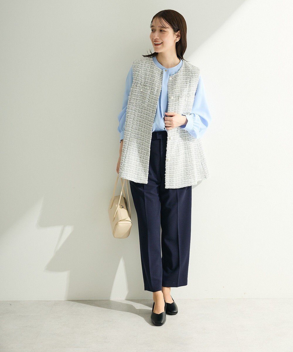 Green Parks Ｏ．ツィードペプラムベスト 