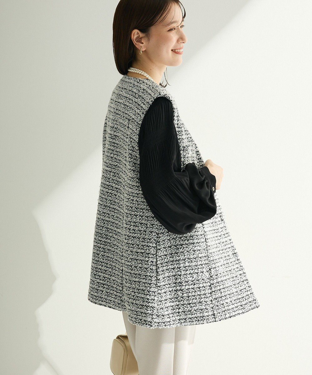 Green Parks Ｏ．ツィードペプラムベスト 