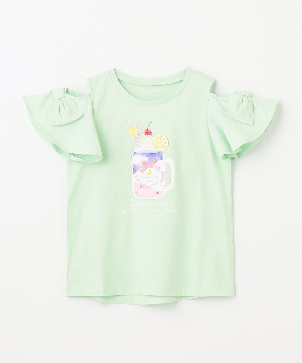 ANY KIDS 接触冷感 いろいろモチーフ Tシャツ 