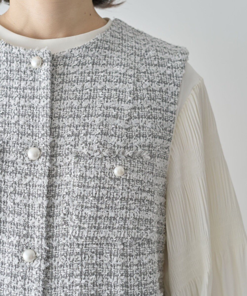 Green Parks Ｏ．ツィードペプラムベスト 