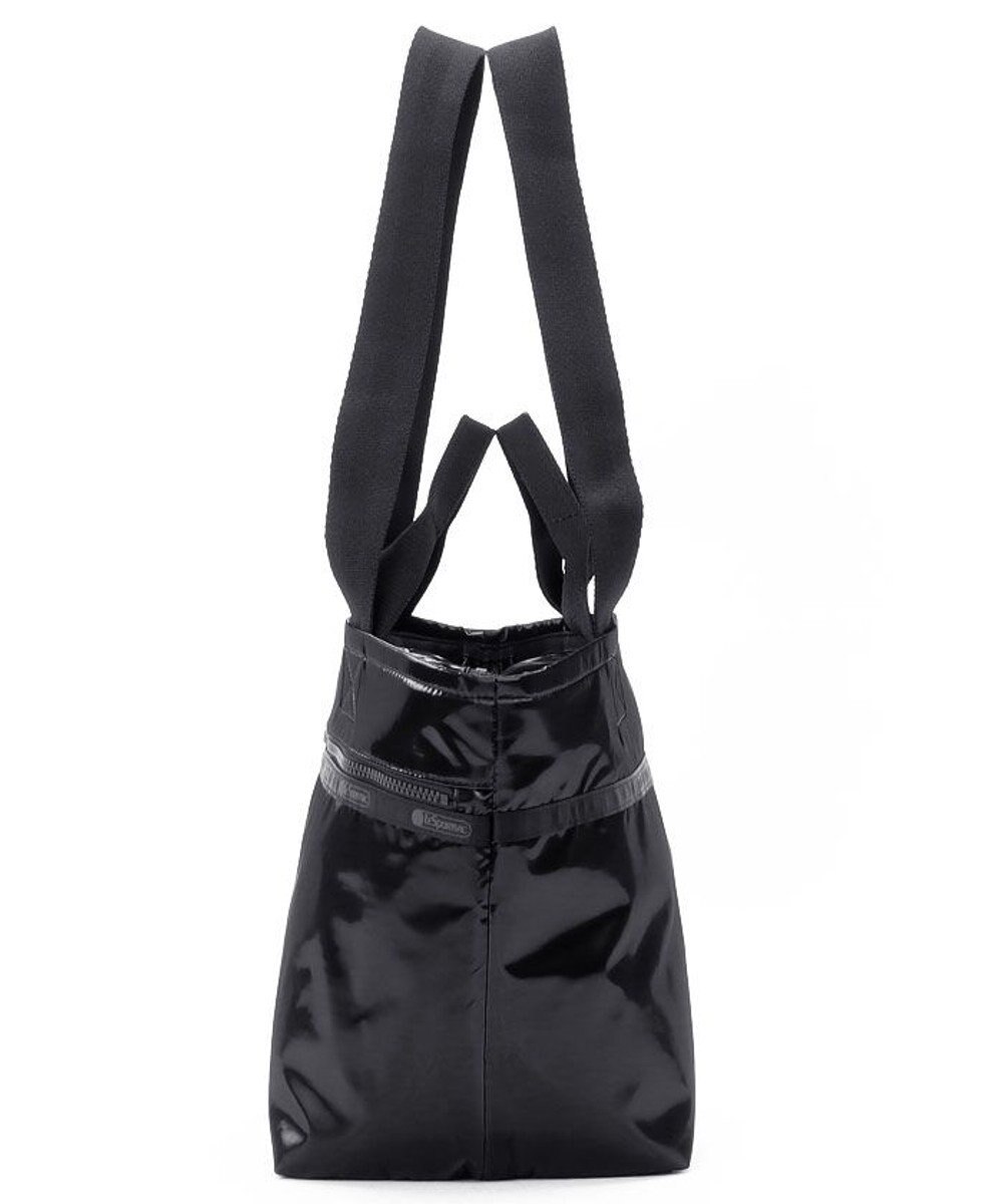 LeSportsac TWO HANDLE ZIP TOTE/ブラックシャイン 