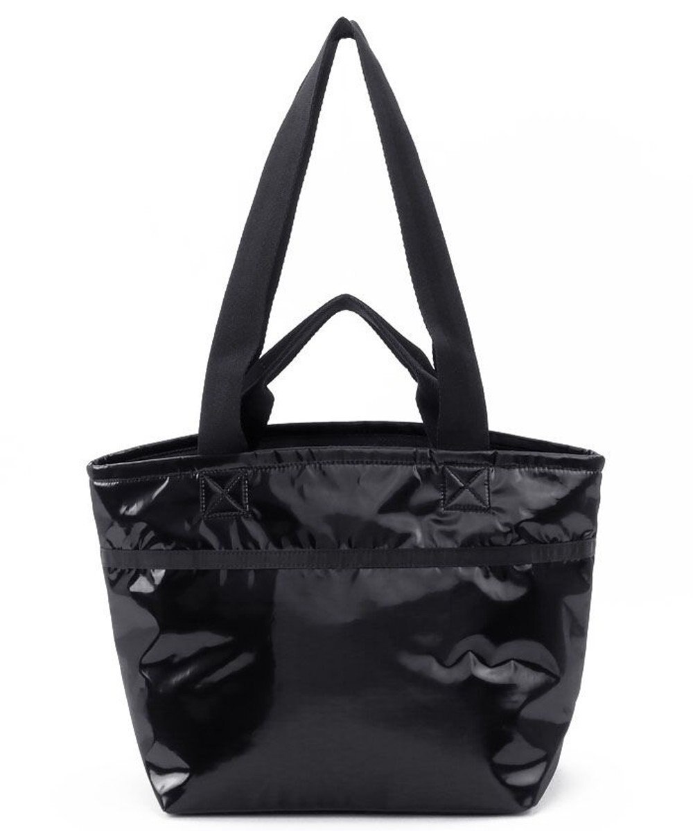 LeSportsac TWO HANDLE ZIP TOTE/ブラックシャイン 