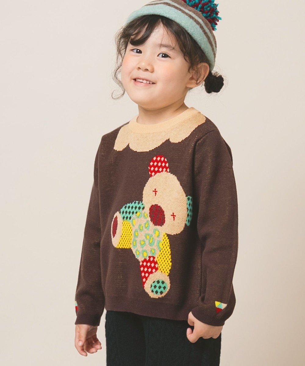 ami amie 【UNISEX】カラフルくまプルオーバーFree Size 