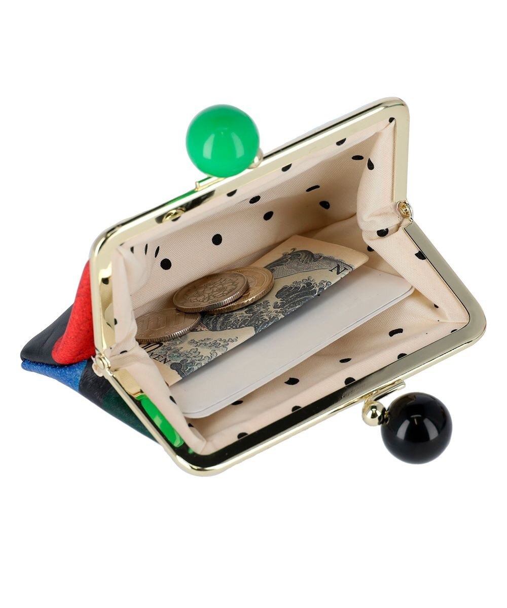 tsumori chisato CARRY カラフルズームドット がま口 小銭入れ 