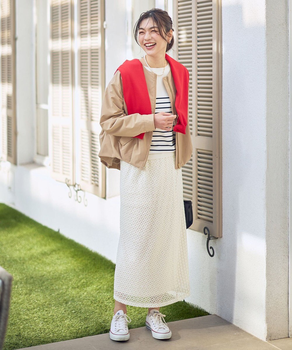 ANY L 撥水バルーンブルゾン 