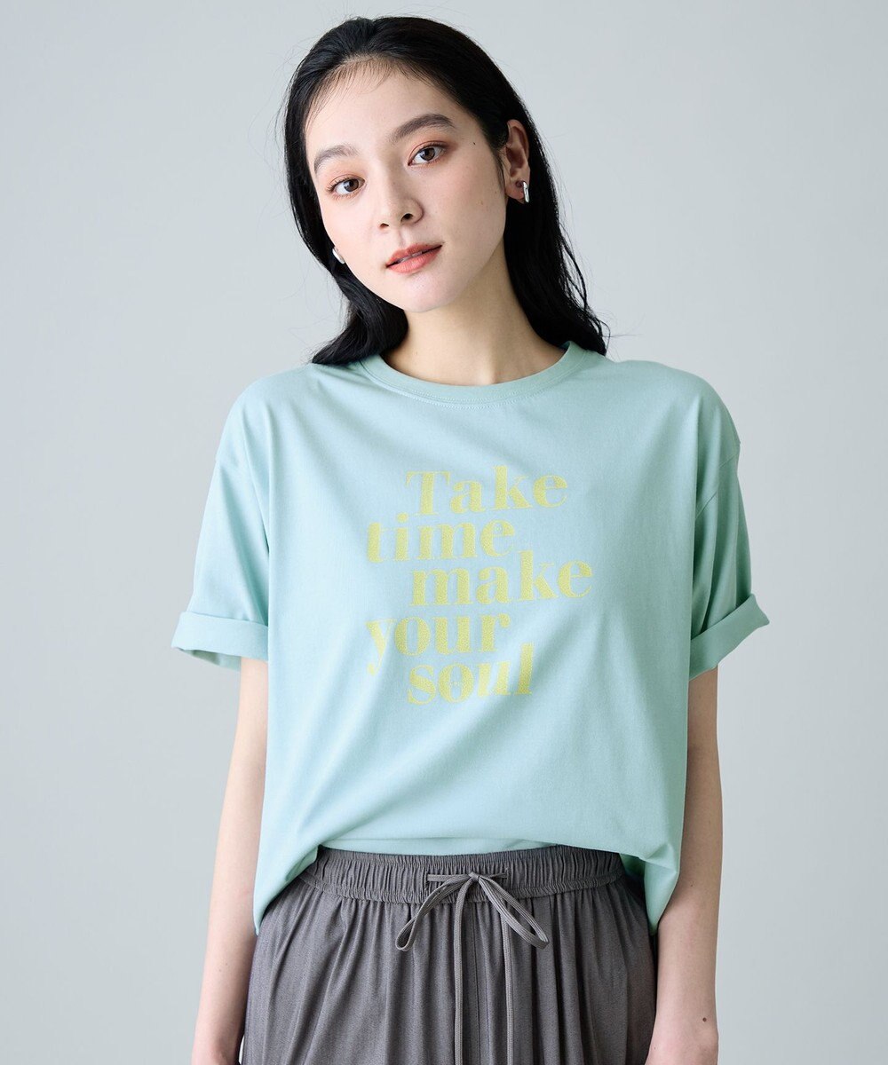 ANY L ANYファンクションロゴTシャツ 
