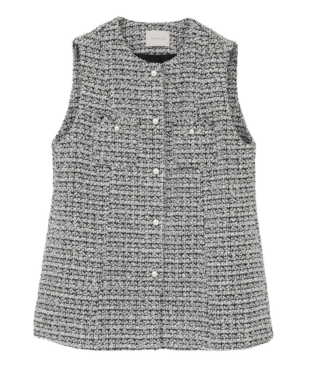 Green Parks Ｏ．ツィードペプラムベスト 