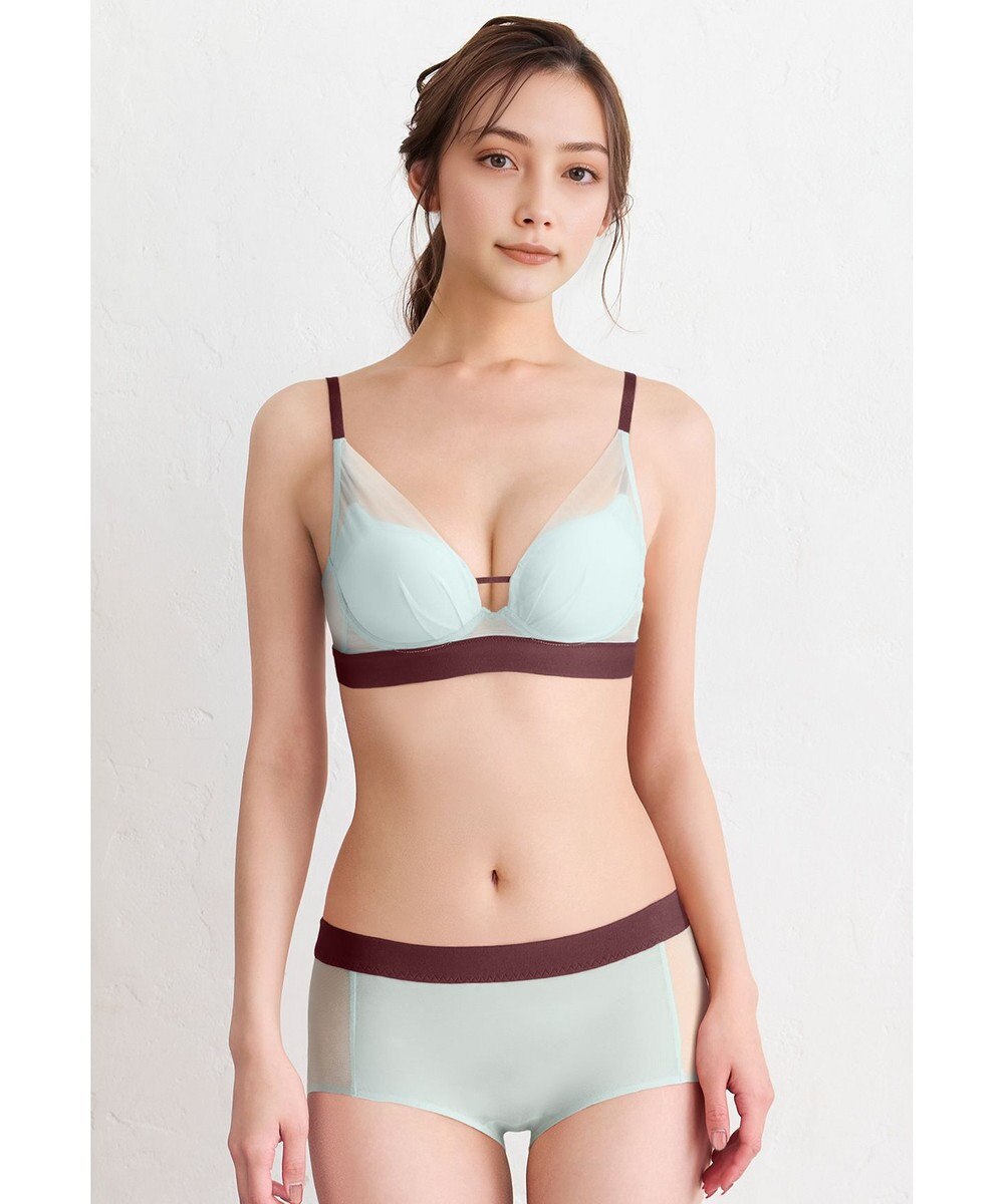 WACOAL ボーイレングス ショーツ 【重力ケアブラ】 BXB114とペア はきこみ丈あさめ アウターにひびきにくい(後ろ裾) レディース PXB614 /ワコール 