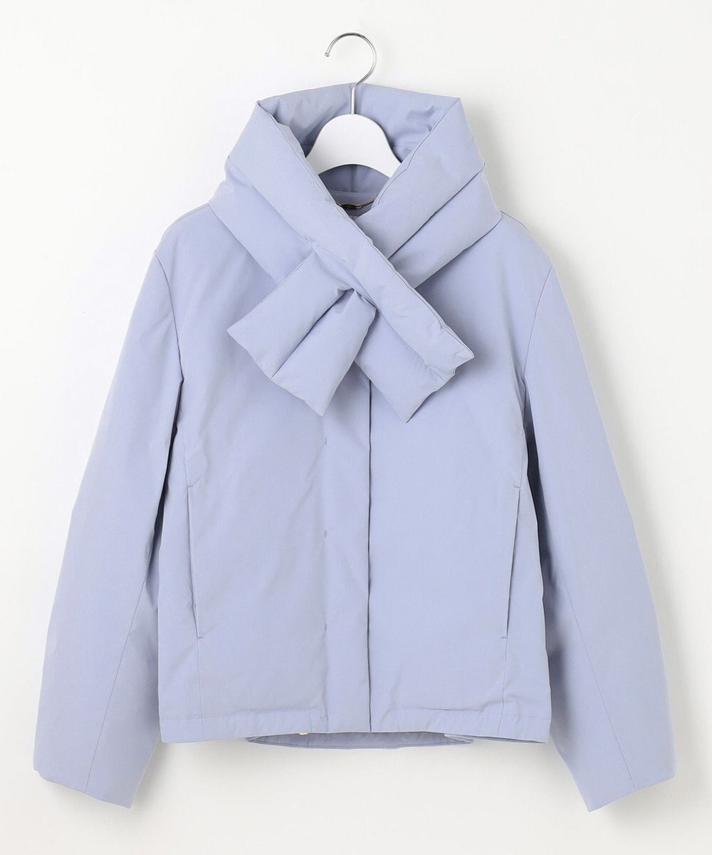 自由区 【撥水加工・洗える】ティペット付きスプリング ダウン 