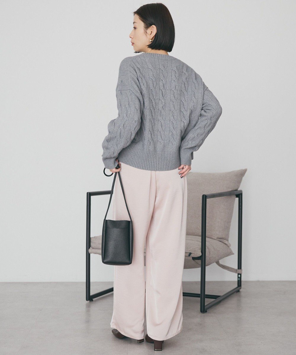 AMERICAN HOLIC サテンリラックスイージーパンツ 