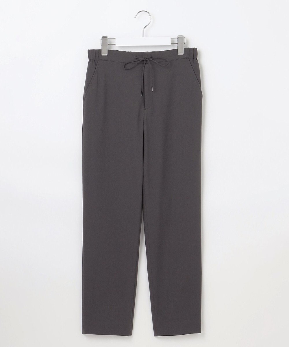 J.PRESS LADIES 【洗える】PLAIN WEAVE トロ  テーパード パンツ 