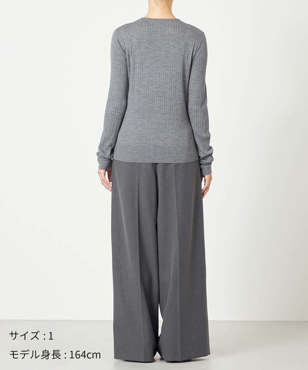 NAVE 【Nave・手洗い可】リュクスウール クルーネックニット 