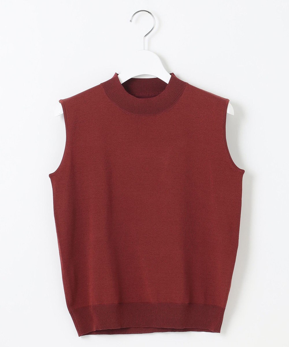 Feroux 【洗える・アンサンブル】パールポイントアンサンブル ニット 