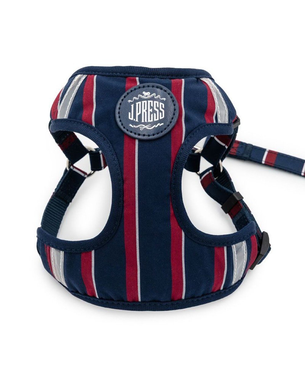 PET PARADISE J.PRESS レジメンタル ハーネス＆リード  小型犬 ＳＳ 