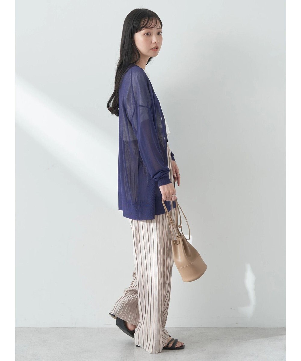 earth music&ecology シアーＢＩＧカーディガン 