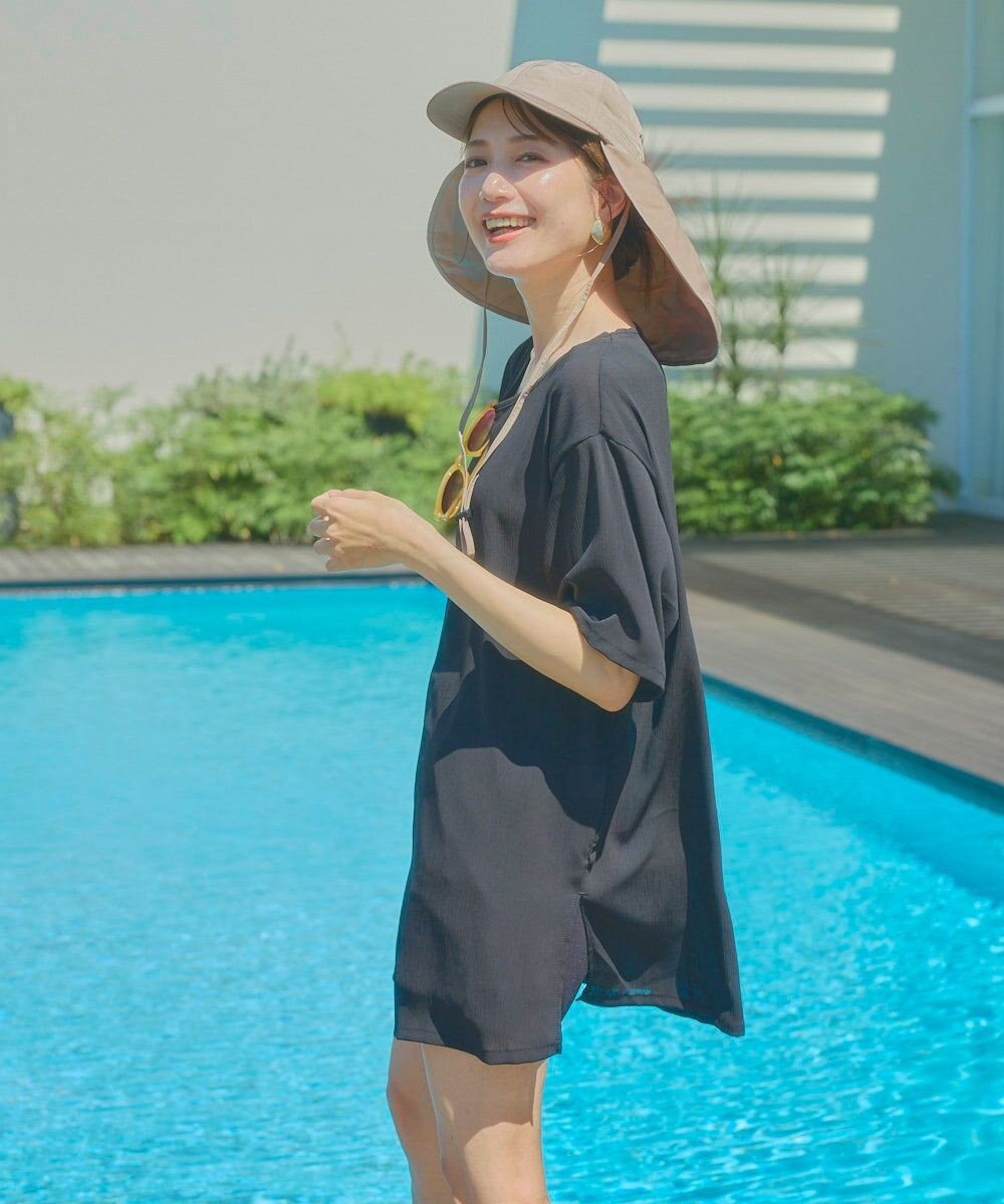 OP／FILA 【Ocean Pacific】水陸両用シアーオーバーサイズTシャツ 