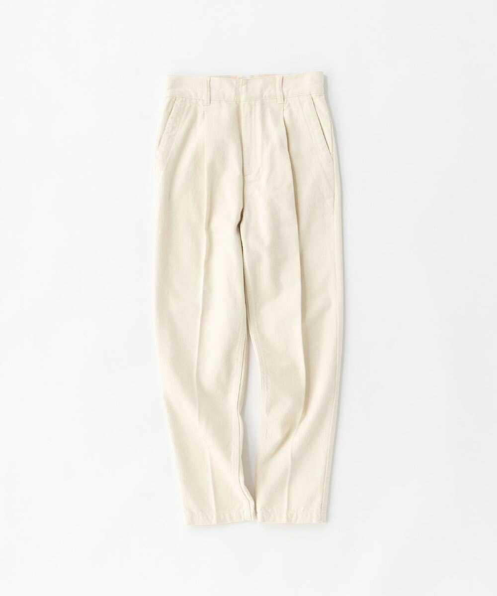 uncrave 【uncrave WHITE】テーパード デニムパンツ 