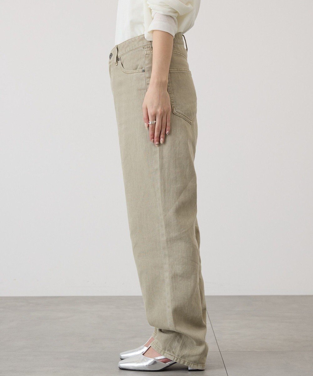 AMERICAN HOLIC ルーズストレートカラーデニムパンツ 