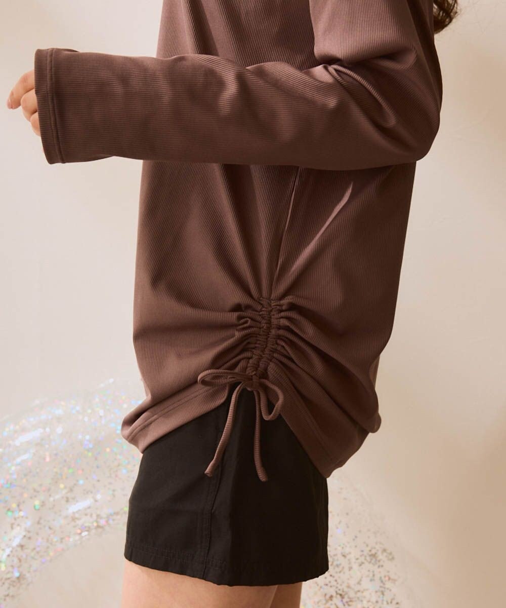 OP／FILA 【Ocean Pacific】ドロストデザインラッシュガード 