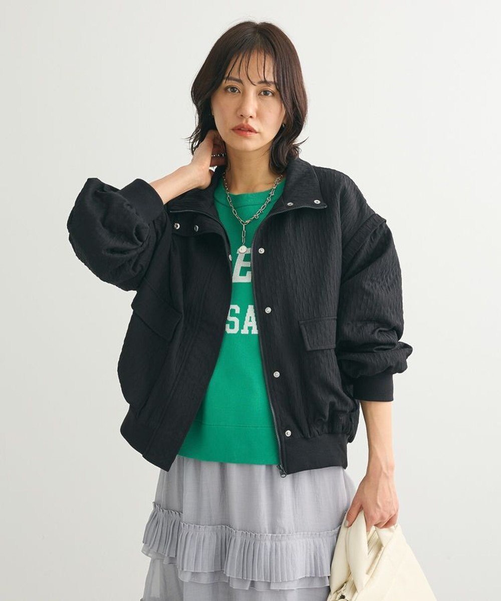 Green Parks ロゴラメニットプルオーバー 