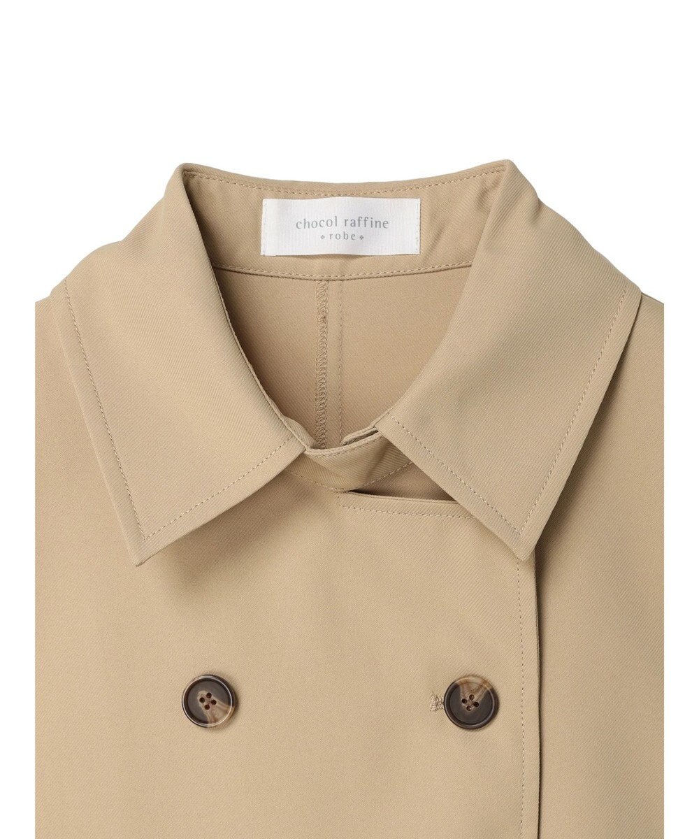 Green Parks トレンチロングジレ 