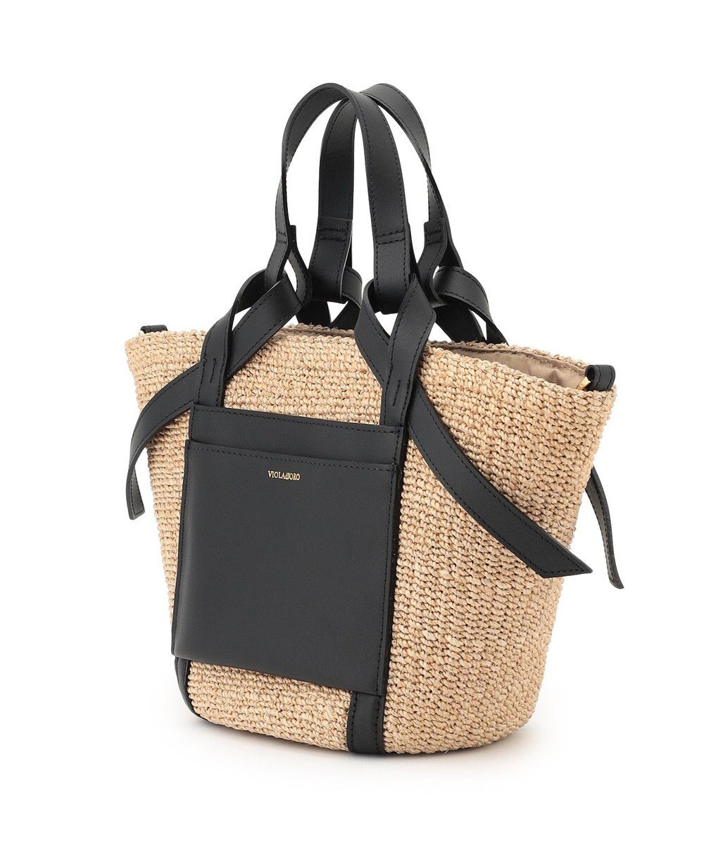 23区 VIOLAd'ORO アバカ 2WAY トートバッグ 