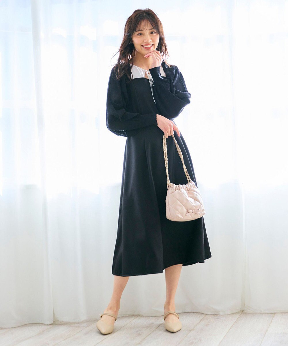 Feroux ラメニット ボレロ 