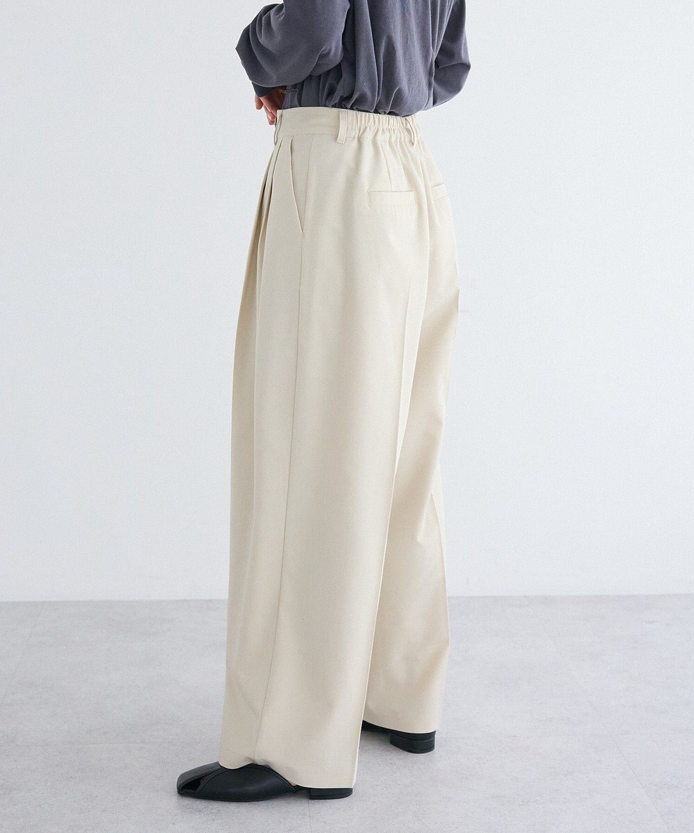 CRAFT STANDARD BOUTIQUE タックイージーワイドパンツ 