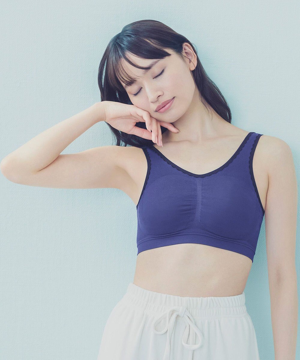 Wing ノンワイヤーブラ　【ナイトアップブラ】　寝るとき用ブラ　夜のバストケア　ウイング／ワコール　KB3507 