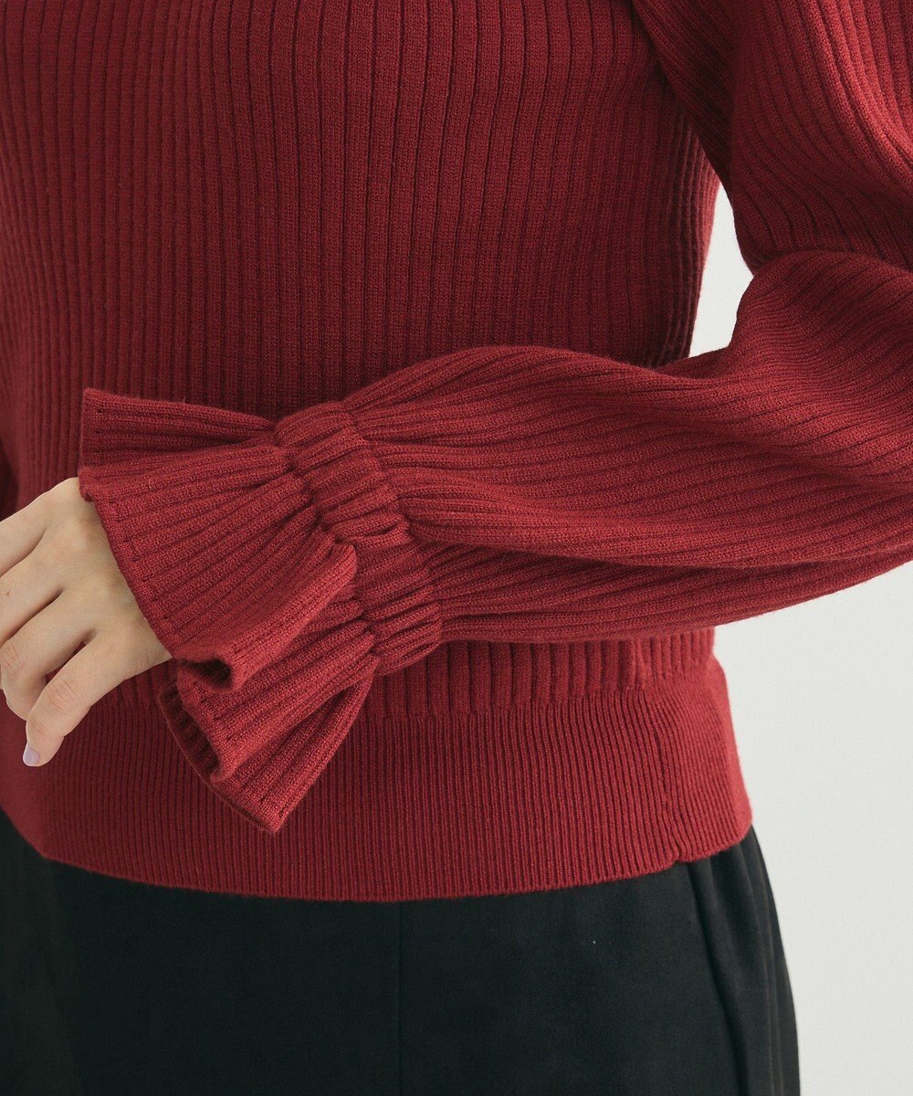 Green Parks ・ｓｗｉｎｇ　ｂｙ　キャンディスリーブリブニット 