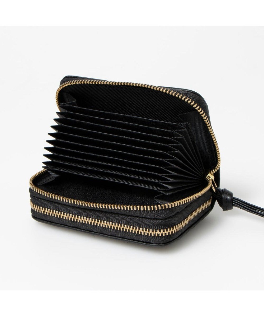 UNBILLION ペルケ perche / レザーメッシュ・ジャバラカードキーケース 