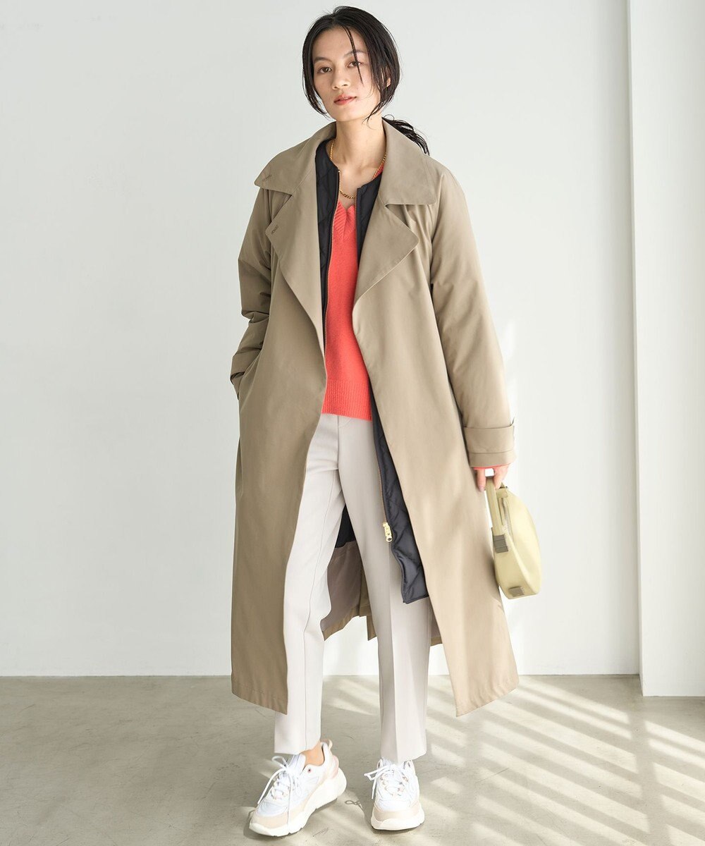 UNFILO 【撥水/軽量/ストレッチ】MOVE TEX トレンチコート 