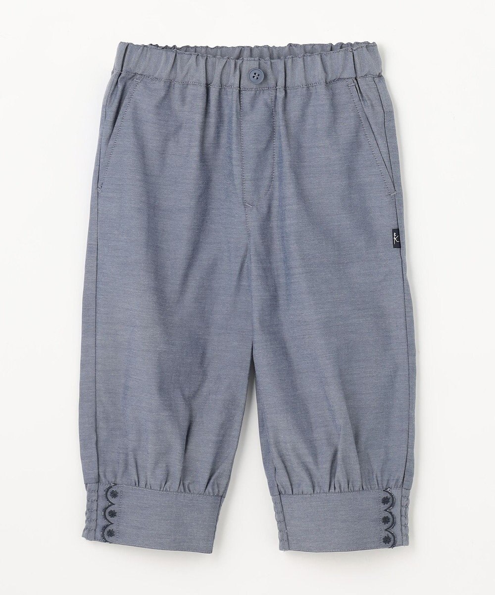 組曲 KIDS 【110-140㎝】 クロップドカフスパンツ 
