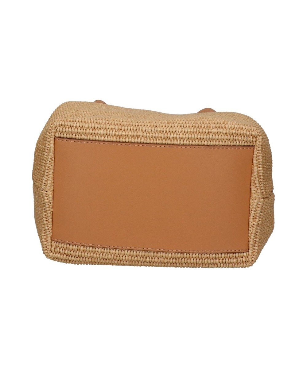 INTER-CHAUSSURES 【LORISTELLA】ワンハンドル異素材コンビネーション巾着バッグ 