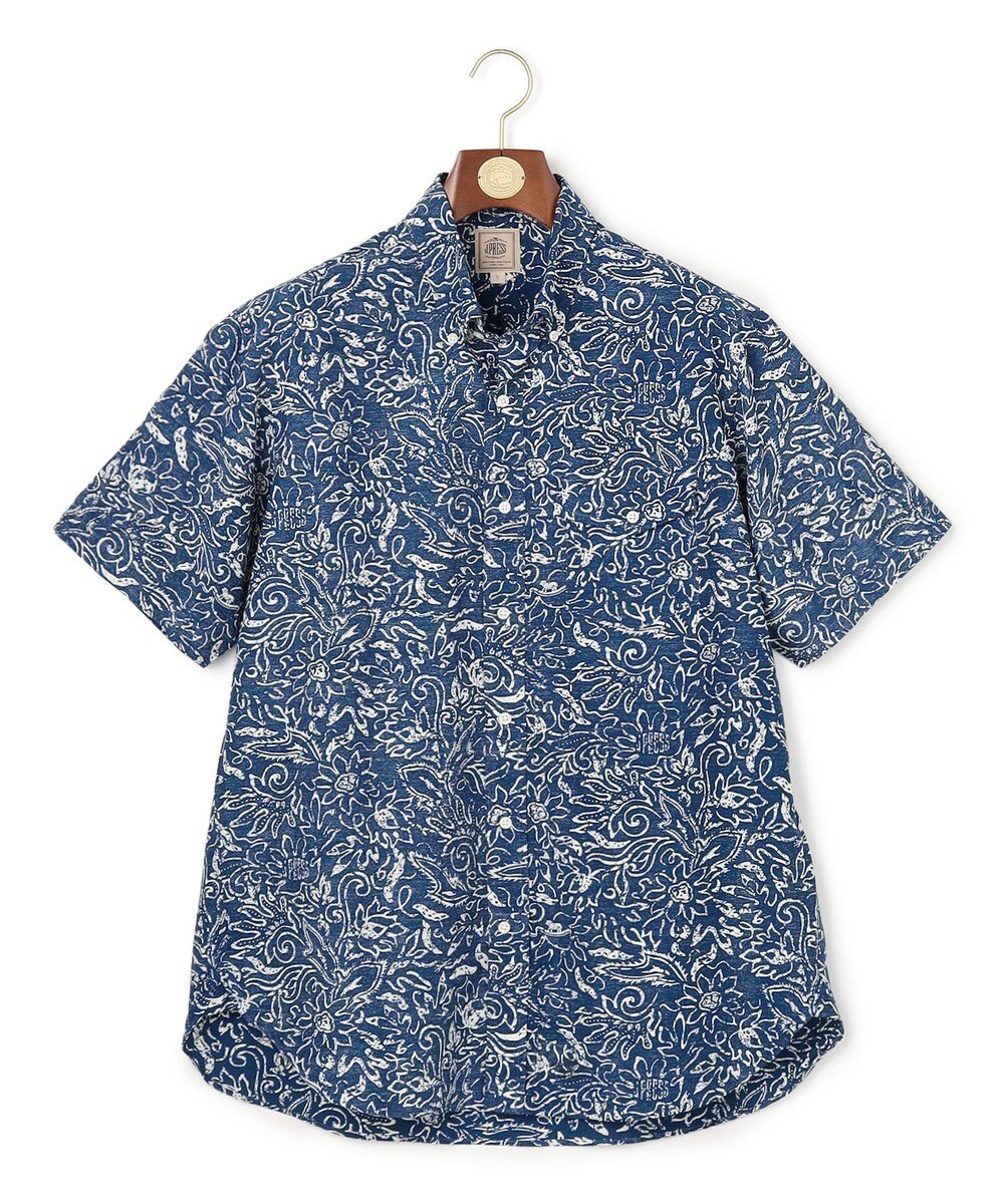 J.PRESS MEN 【J.PRESS YACHT CLUB】アーバンリゾート アロハ シャツ / B.D. 