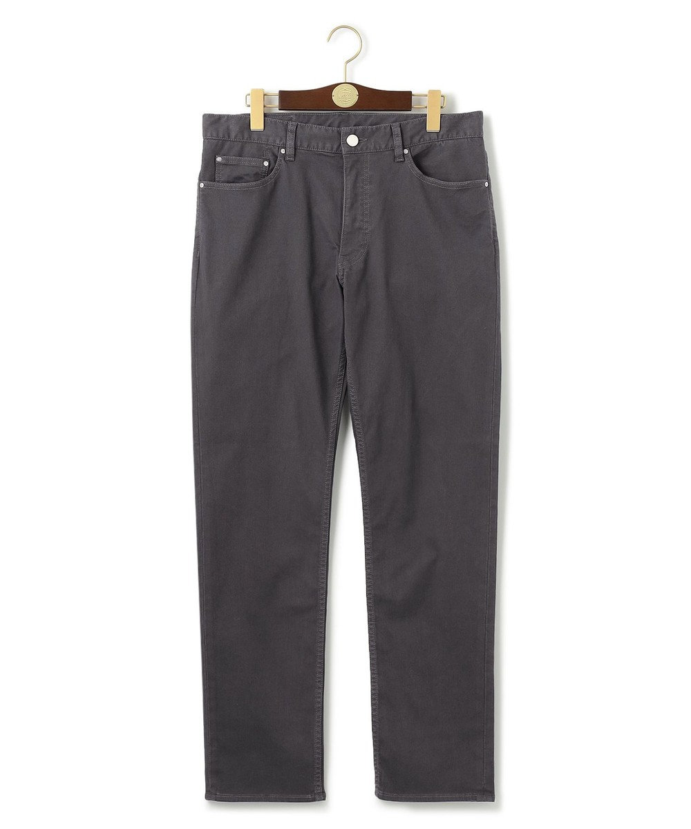 J.PRESS MEN 【ストレッチ / ウォッシャブル可】ピケストレッチ 5ポケットパンツ 