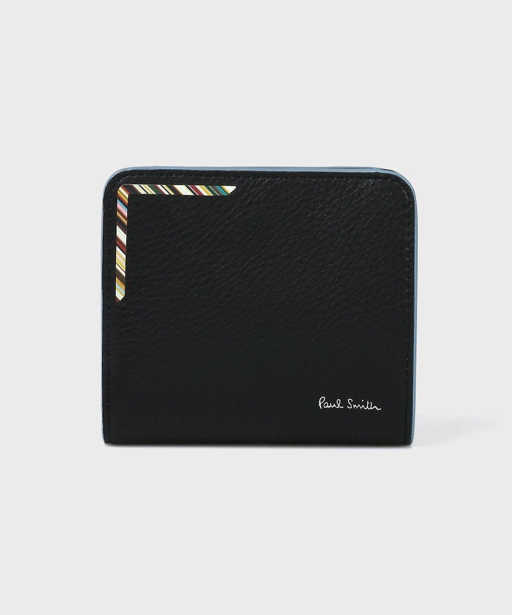 Paul Smith ストライプコーナー 2つ折り財布 