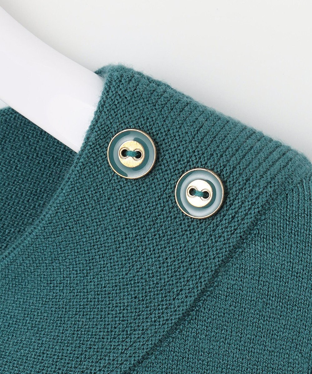 ANY SIS 【洗える】サイドケーブルカラー ニット 