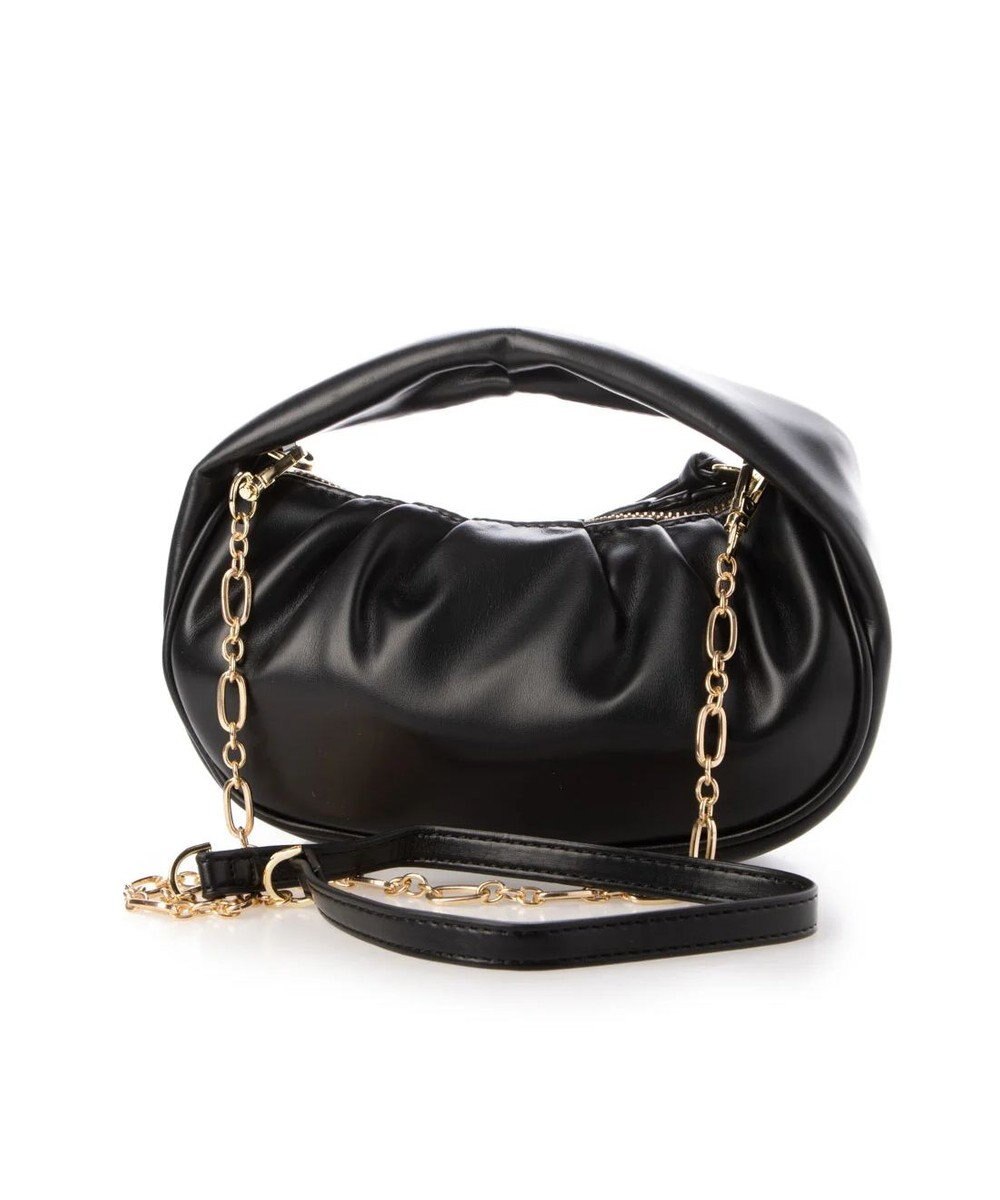 UNBILLION cachecache ハーフムーンギャザー2wayミニショルダー 