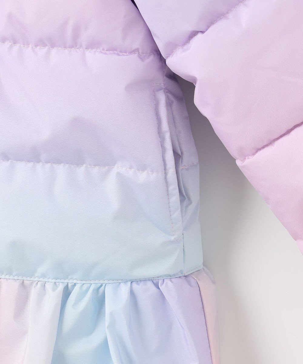 ANY KIDS 【洗濯機OK】中綿リボンコート 