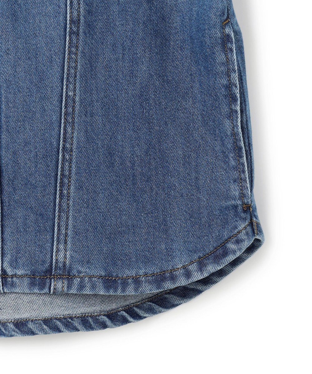 J.PRESS YORK STREET 【WOMEN】ソフトワイドデニム シャツジャケット 