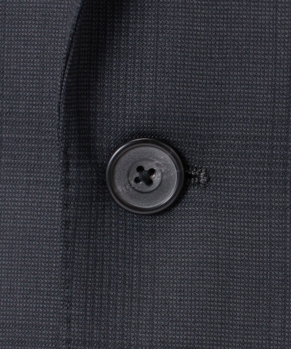 GOTAIRIKU 横に伸びる【TasmaniaWool/タマニアウール】ストレッチ スーツ_グレー格子柄 