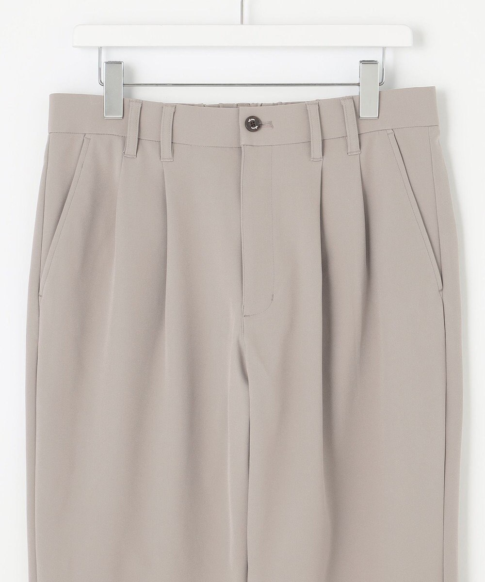 23区GOLF 【23Fondation/MEN】【ストレッチ】ツータックルーズ  テーパードパンツ 