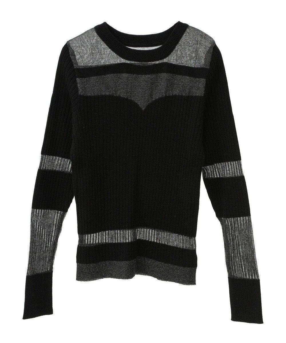 CRAFT STANDARD BOUTIQUE シアーニット長袖プルオーバー 