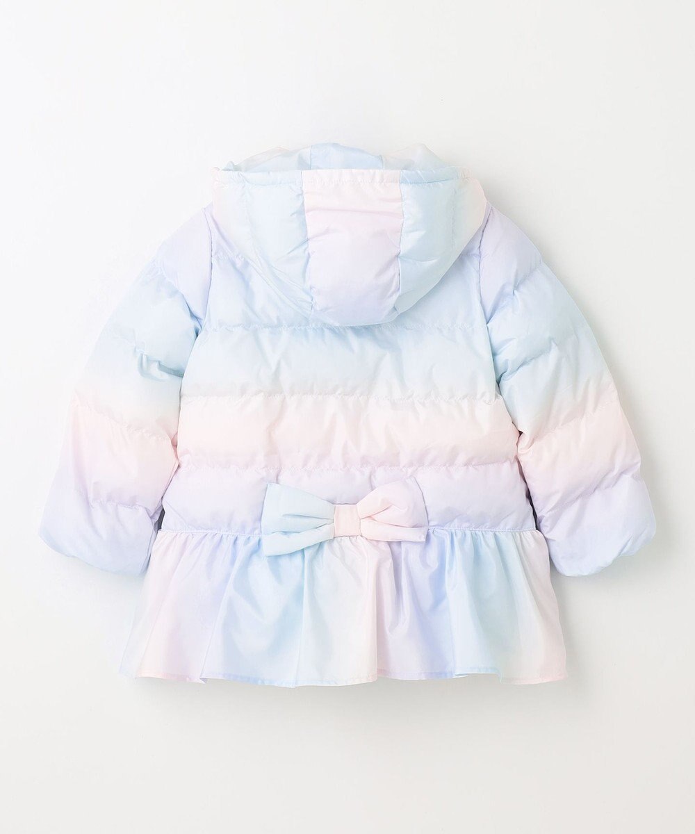 ANY KIDS 【洗濯機OK】中綿 リボン コート 