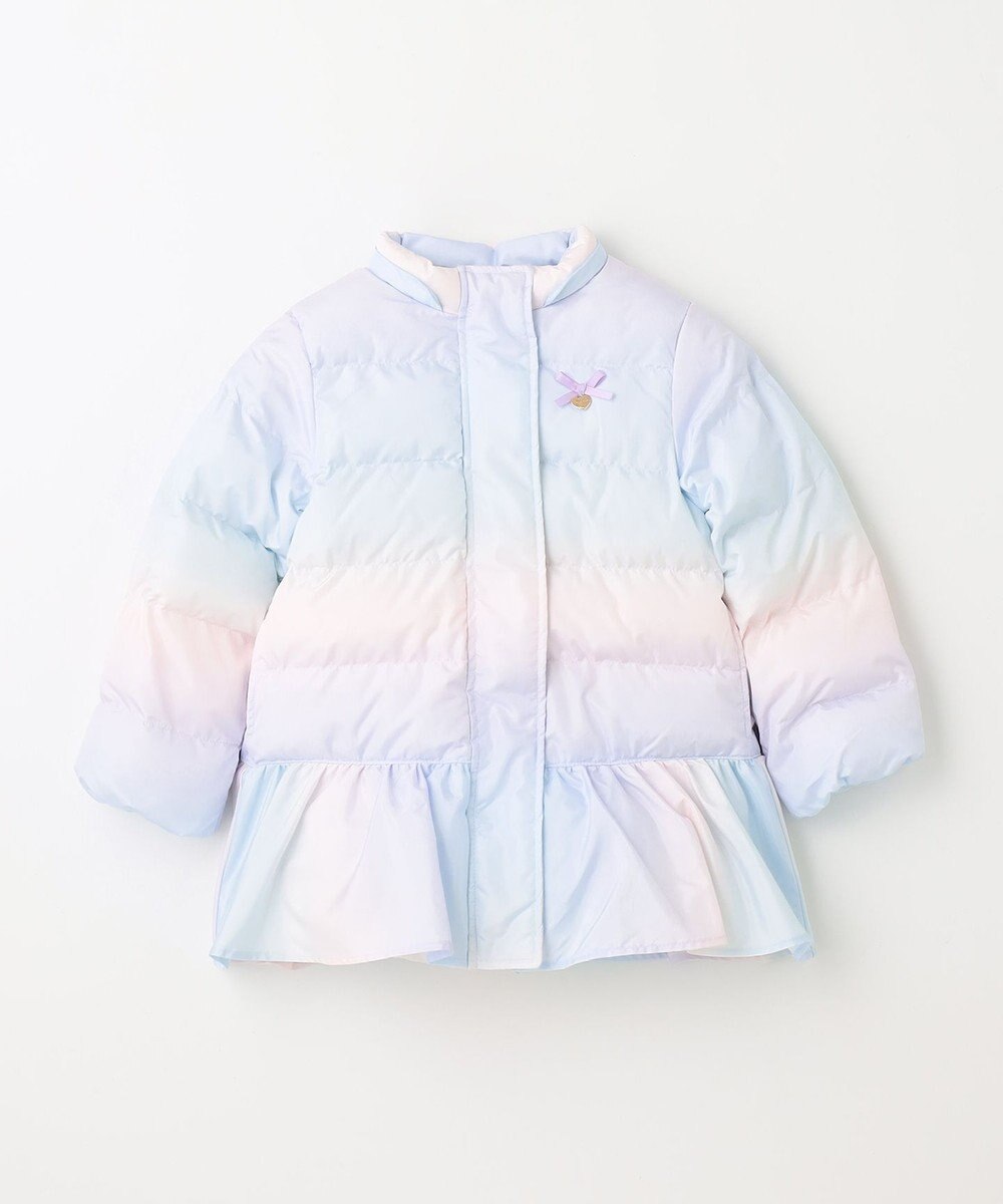 ANY KIDS 【洗濯機OK】中綿 リボン コート 