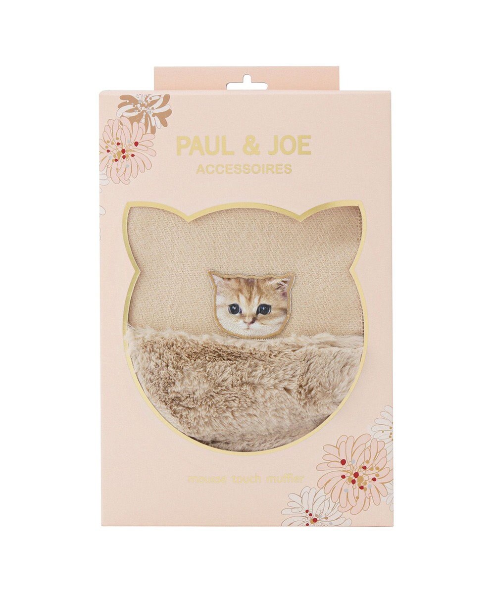 MOONBAT PAUL & JOE ACCESSOIRES ヌネットワッペン×ファームースタッチマフラー（パッケージ入り） 