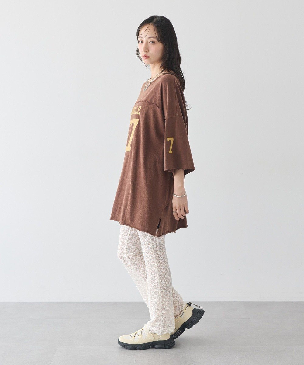 earth music&ecology レースフレアパンツ 